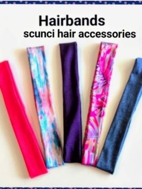 Stretchy Headband Set - Colorful Elastic Hair Bands